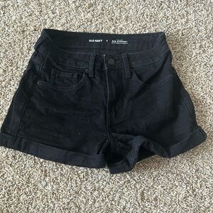 Old Navy High Rise O.G. Straight Jean Shorts